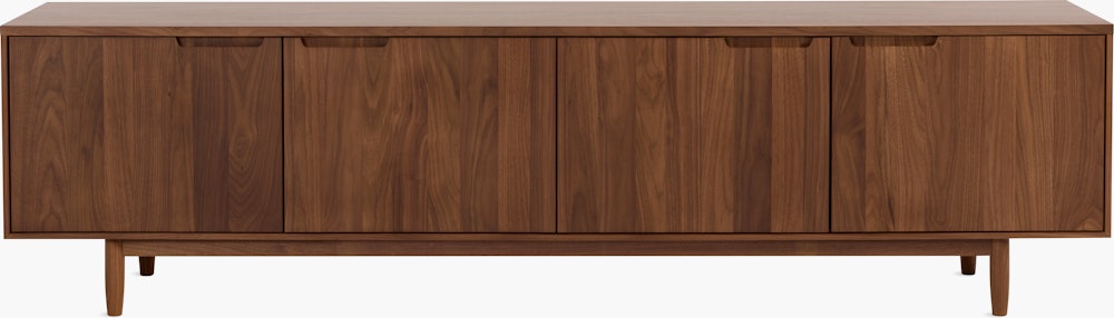 Raleigh Media Unit - 82",  Walnut"