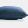 Pecora Pillow - 12x22",  Oblong,  Blue"