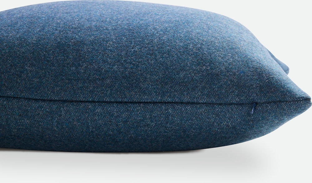 Pecora Pillow - 12x22",  Oblong,  Blue"