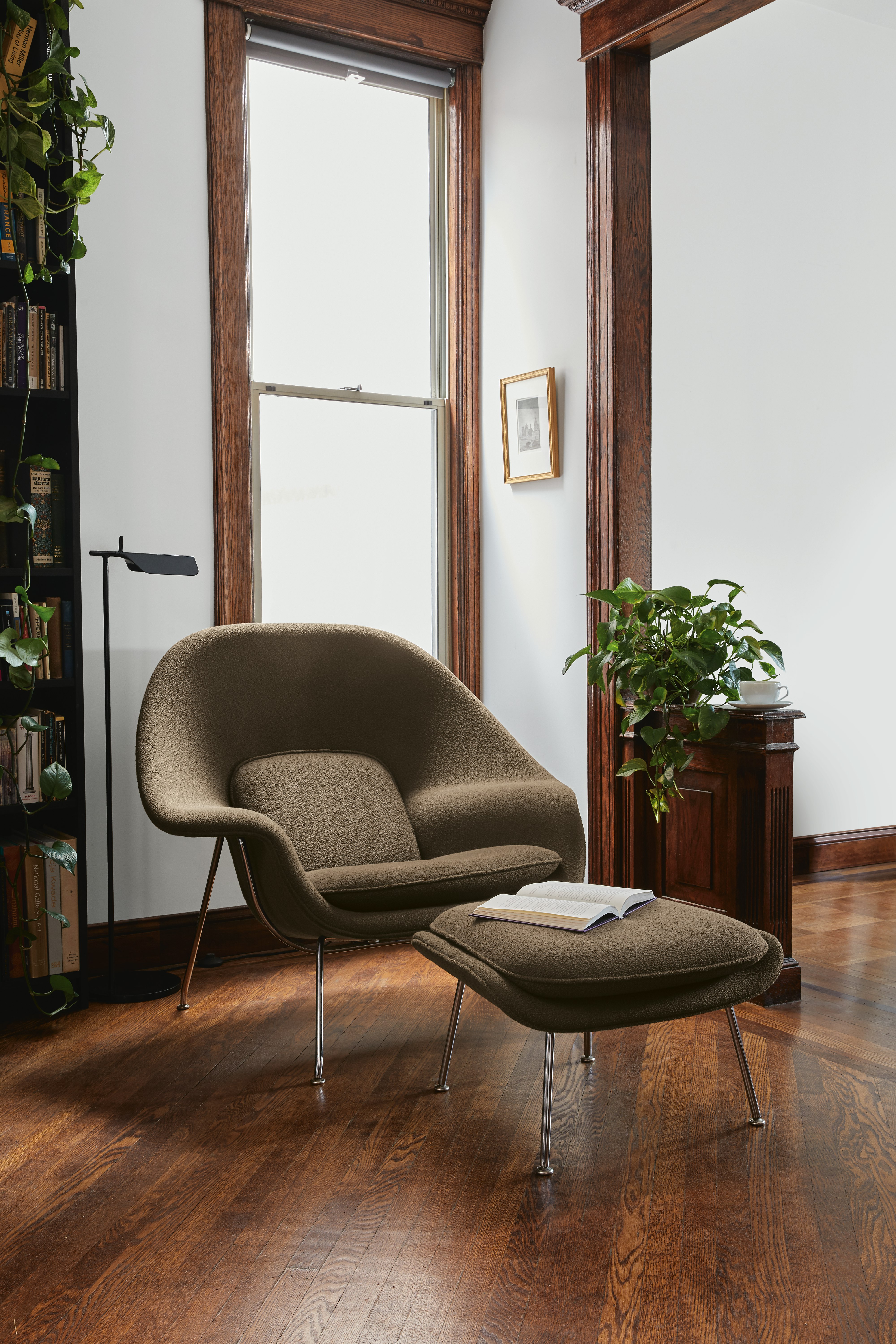 Womb Chair and Ottoman