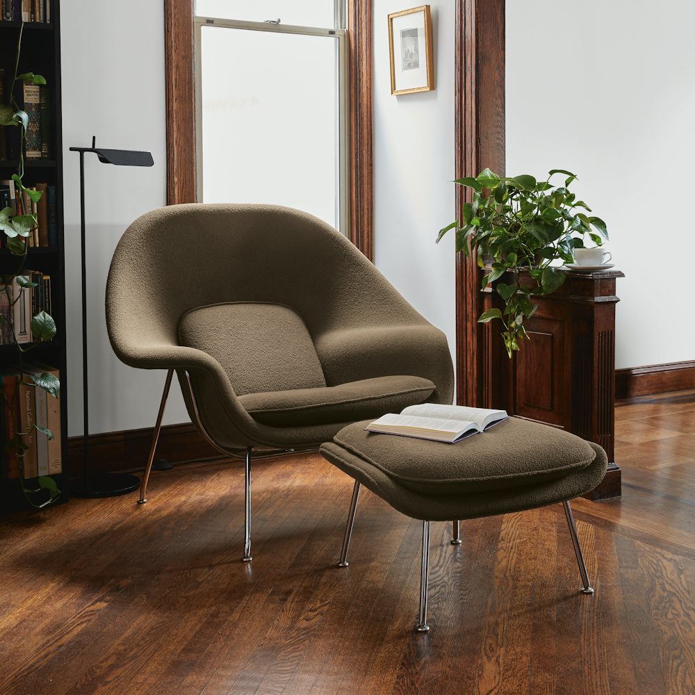 Womb Chair and Ottoman