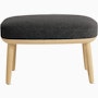 Crosshatch Ottoman Crosshatch Ottoman, Fabric
