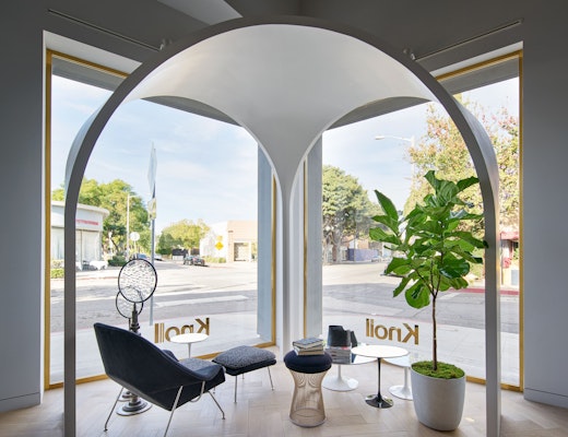 Los Angeles Home Design Shop Los Angeles Home Design Shop with Saarinen Womb Chair & Ottoman, Platner Stool, and Saarinen Side Tables