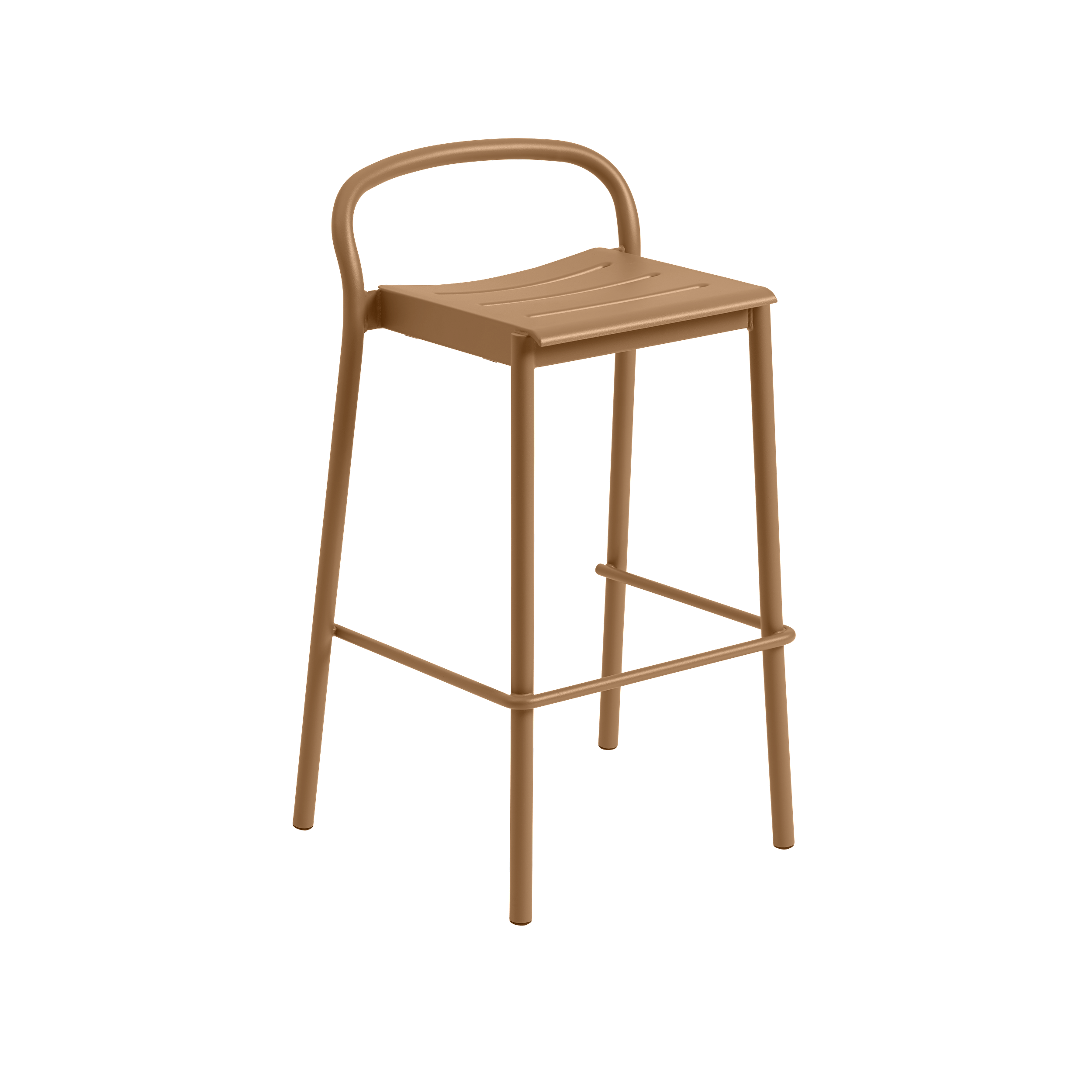 Linear Steel Stool, Bar