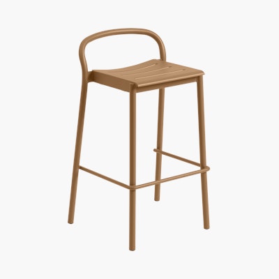 Linear Steel Stool, Bar