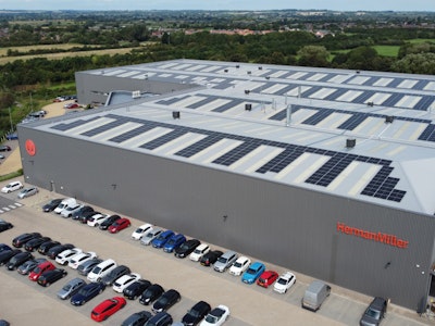 MillerKnoll's PortalMill manufacturing facility in the United Kingdom.