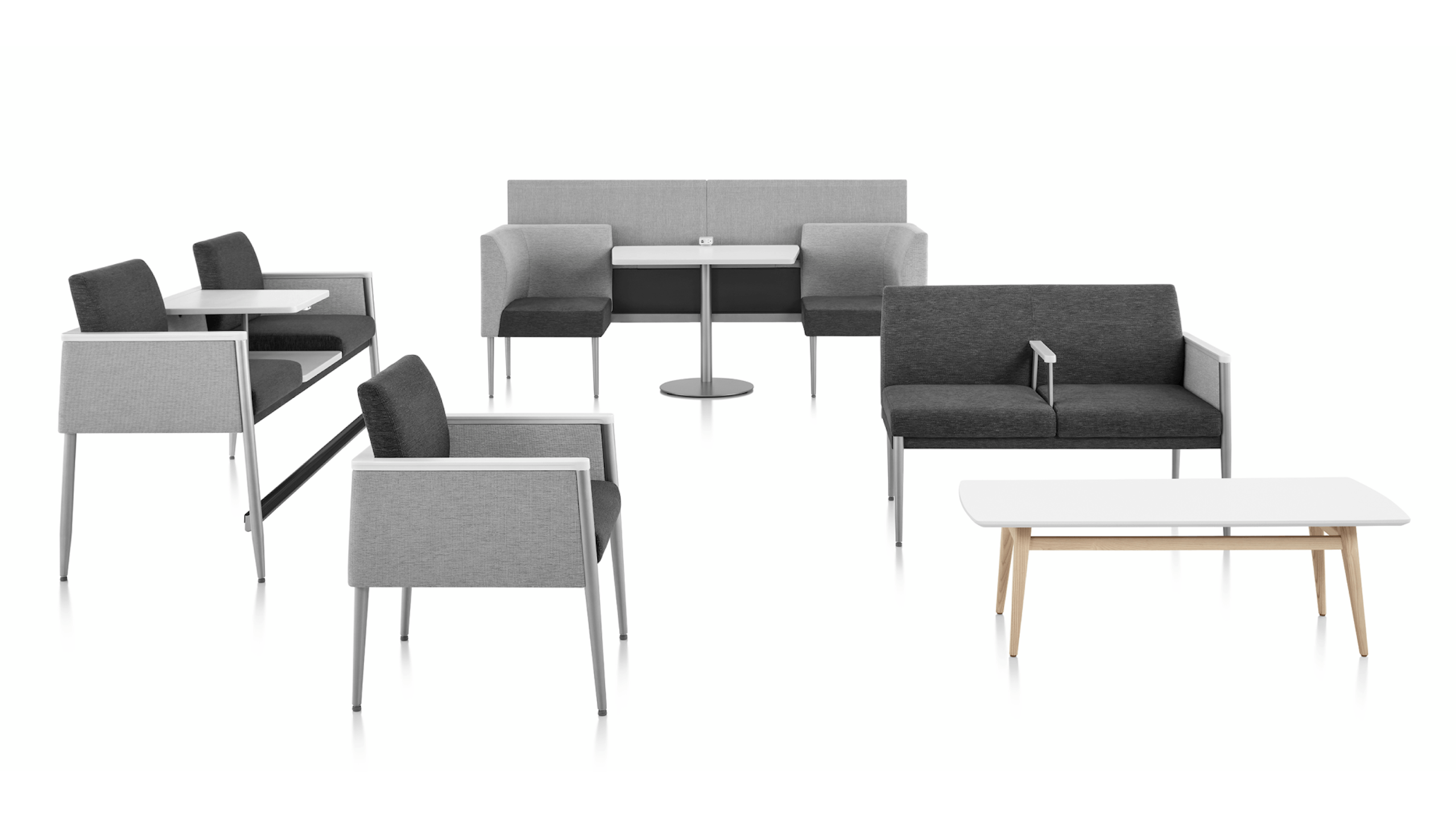 White sweep view of the Palisade Collection.