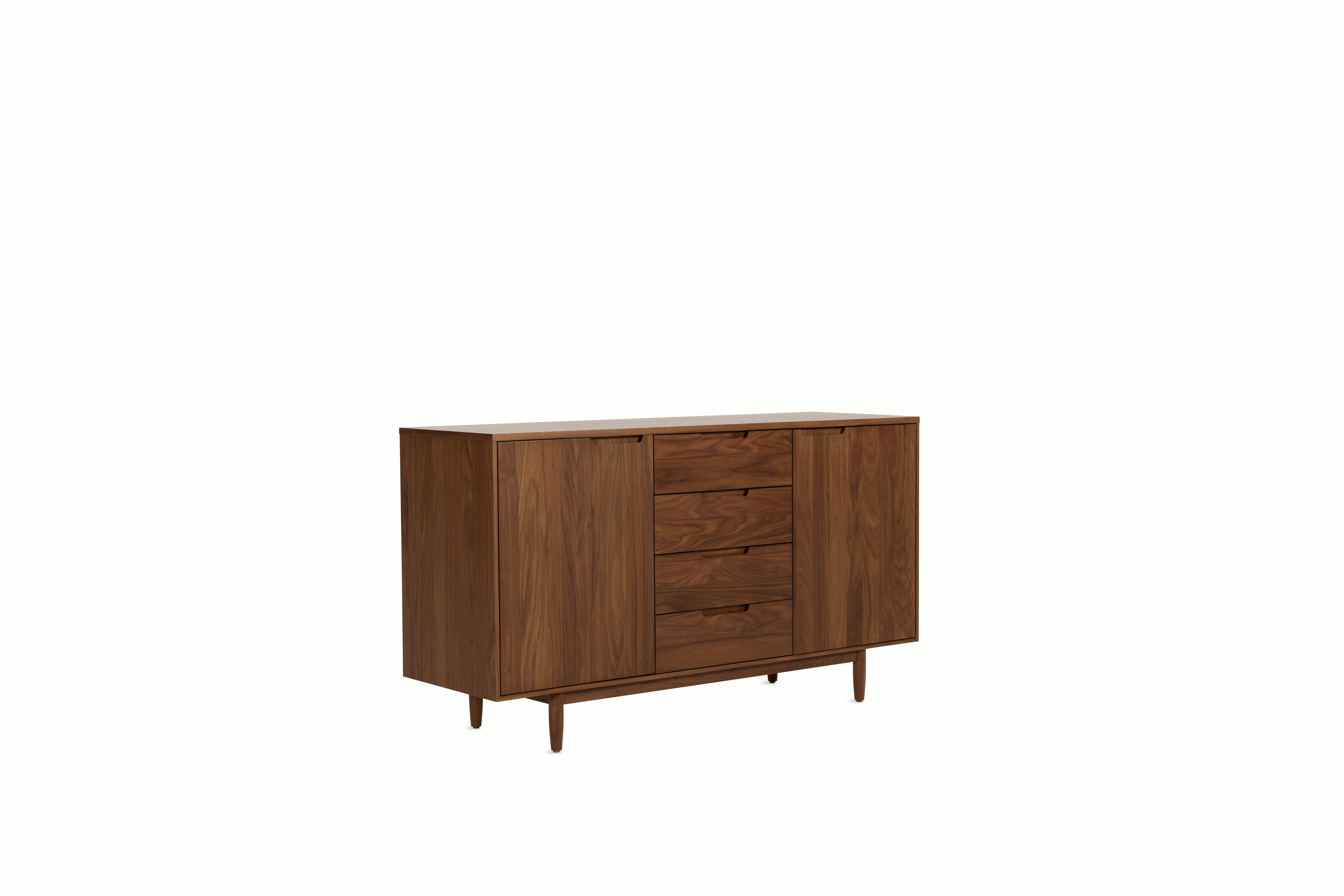 Raleigh Credenza - 58 in.,  Walnut