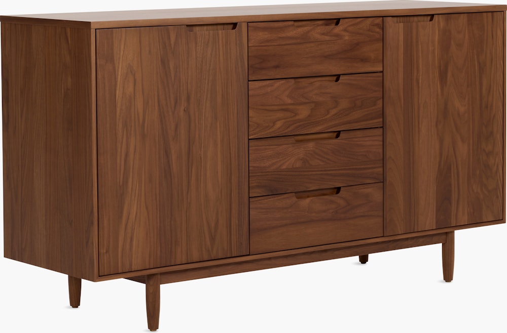 Raleigh Credenza - 58 in.,  Walnut
