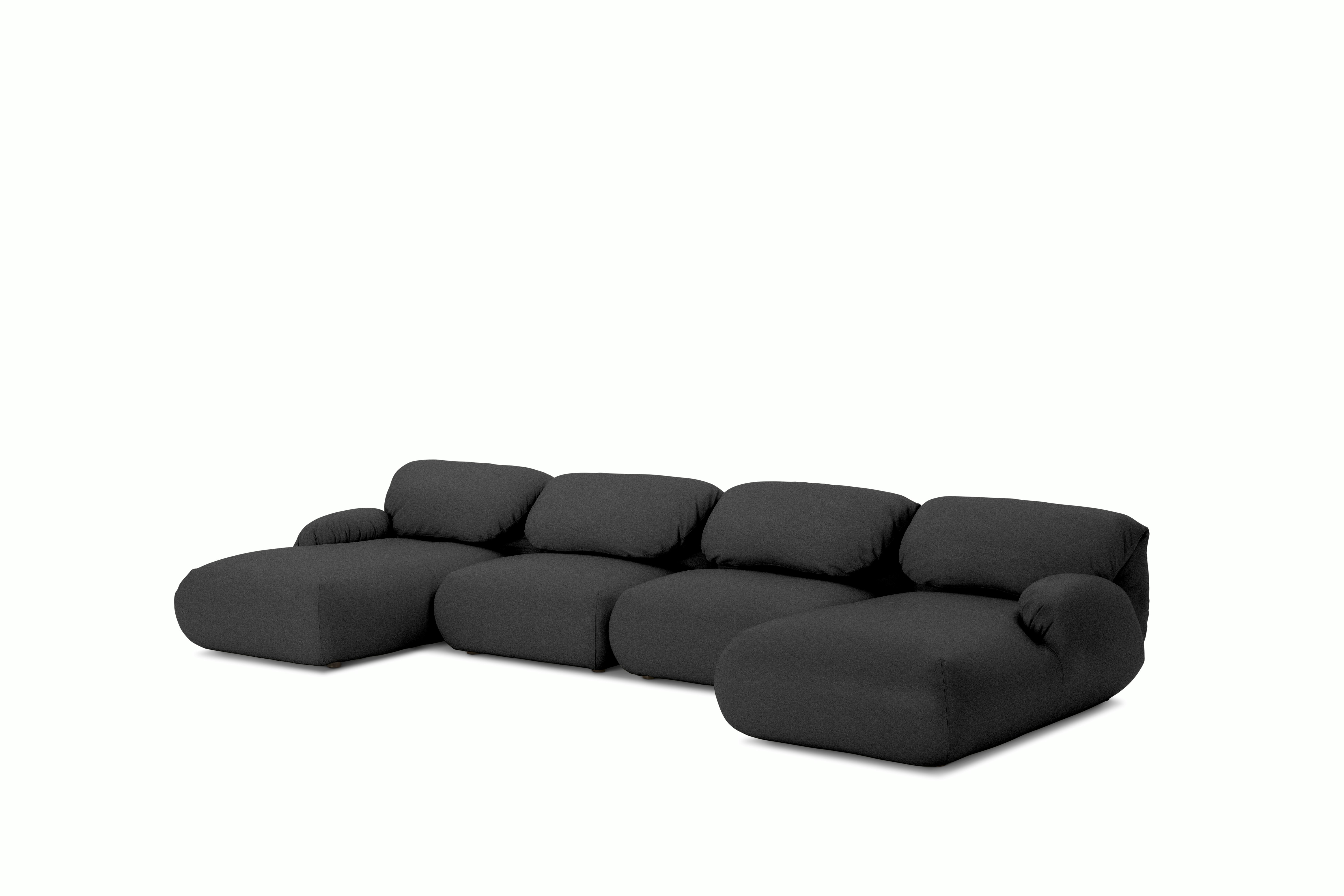 Luva Modular Double Chaise Sectional
