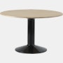 Midst Table - 47.25", Oiled Oak / Black"