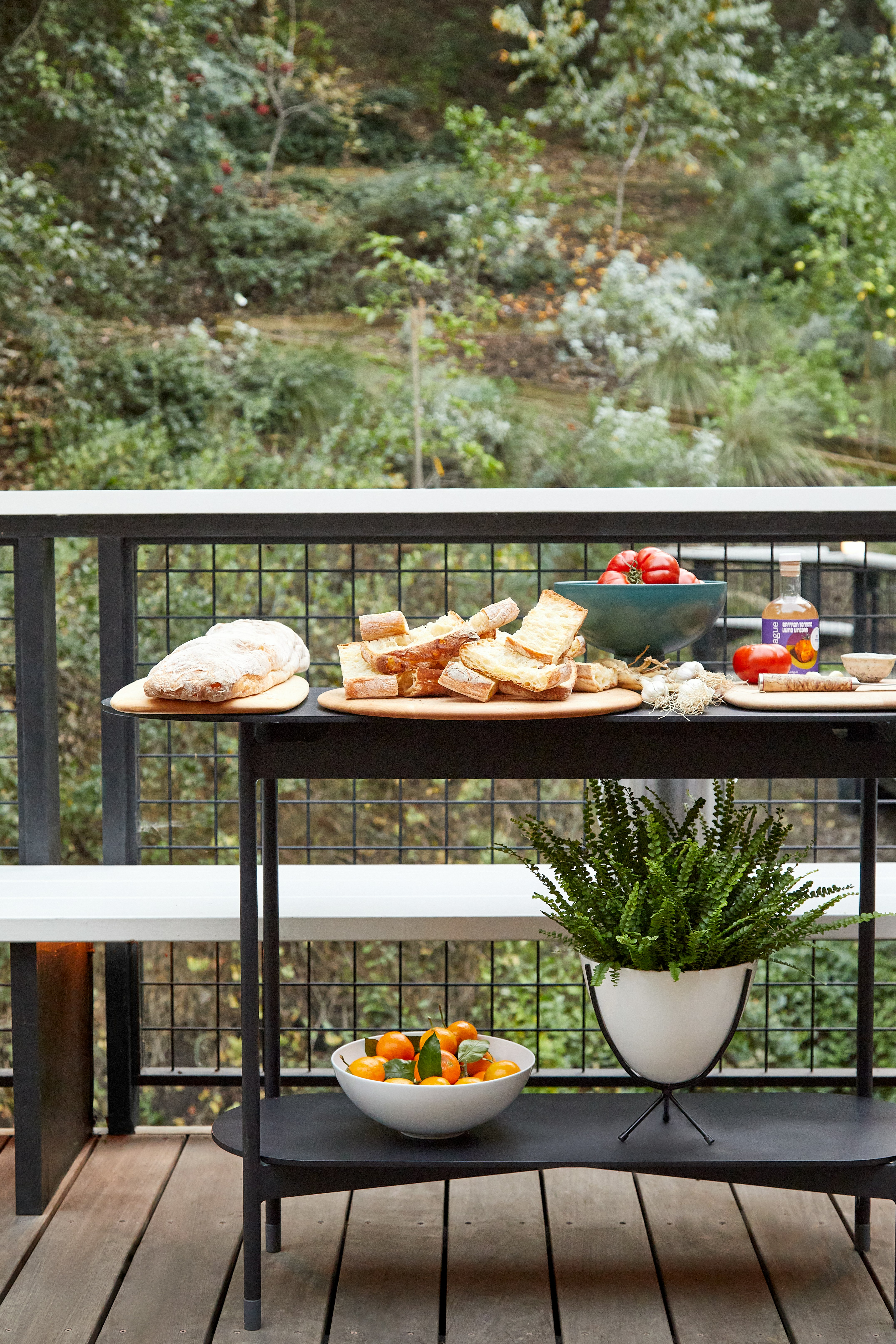 Julia Sherman Art of Hosting,  Edward Wohl Cutting Board