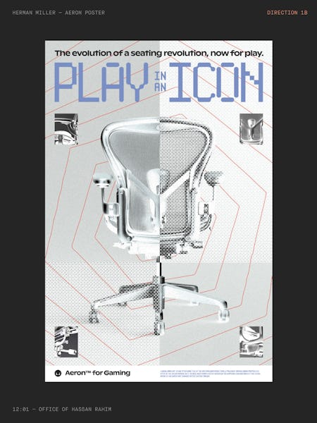 Aeron Gaming, Hassan Rahim Poster Concept