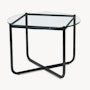 MR Table - Glass, Black