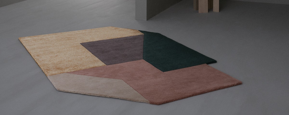 Alton Rug on floor