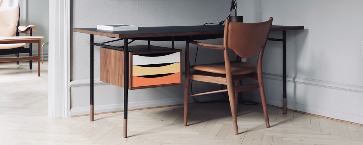 46 Dining Chair and a Nyhavn Desk in a home office setting