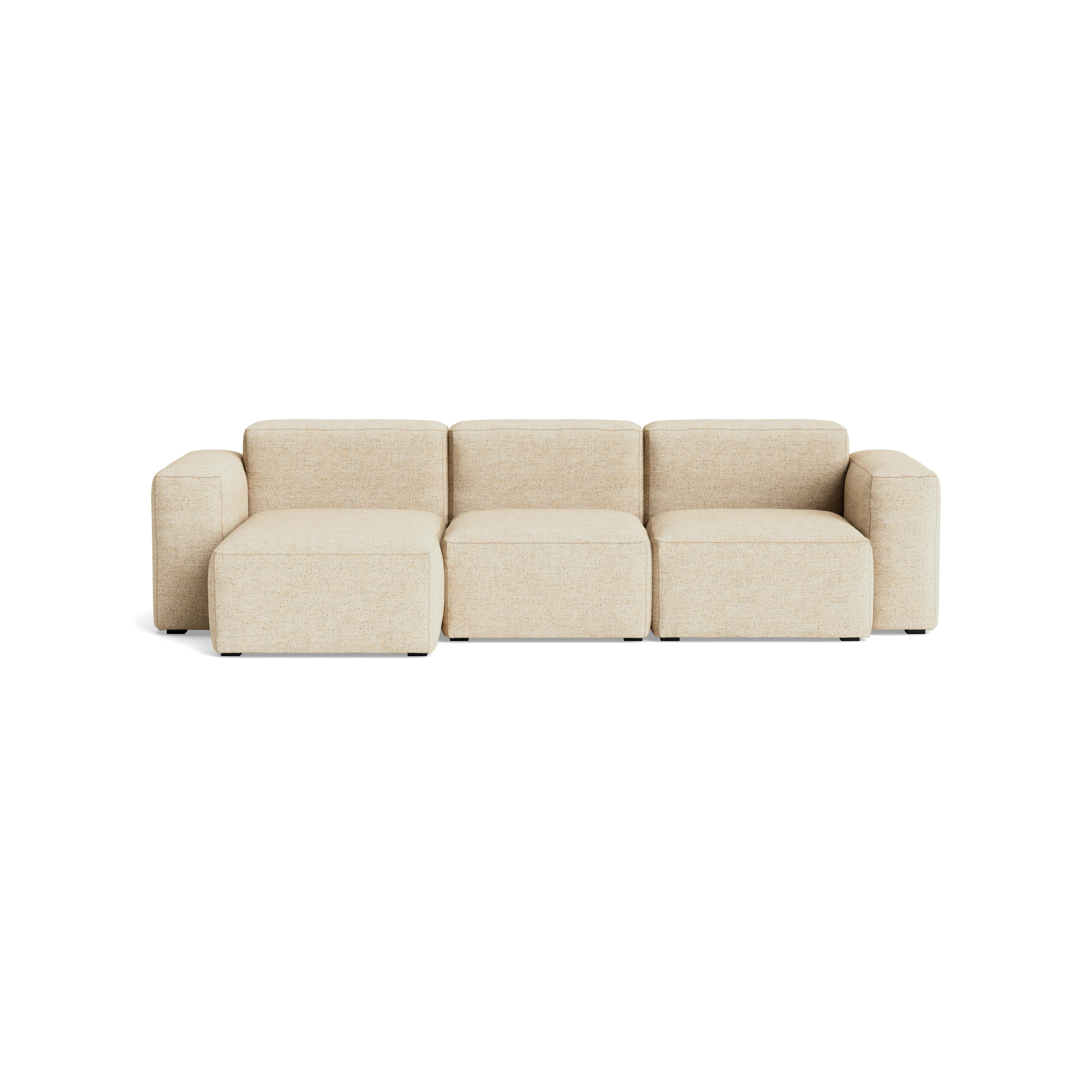 Mags Soft Low Sectional with Chaise Narrow