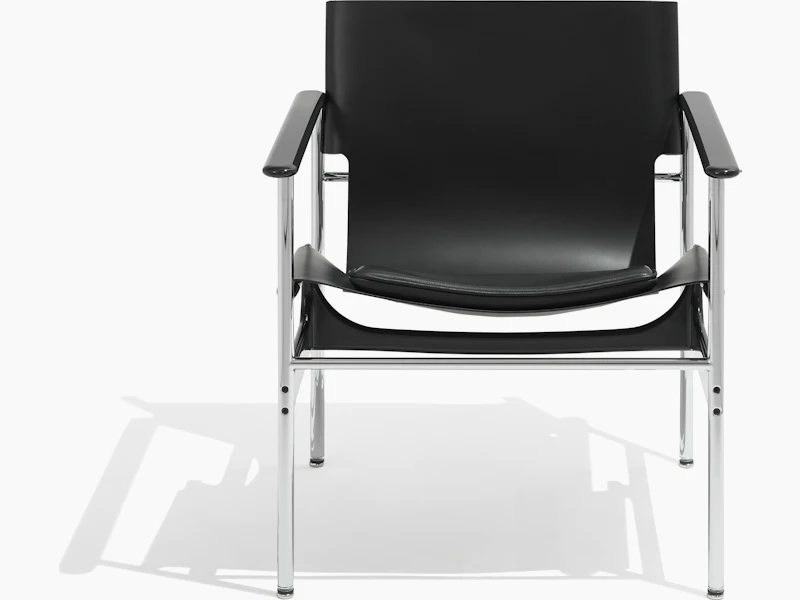 Knoll Leather Pollock Sling Chair