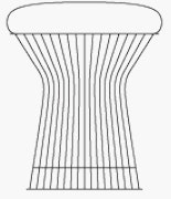 Platner Stool