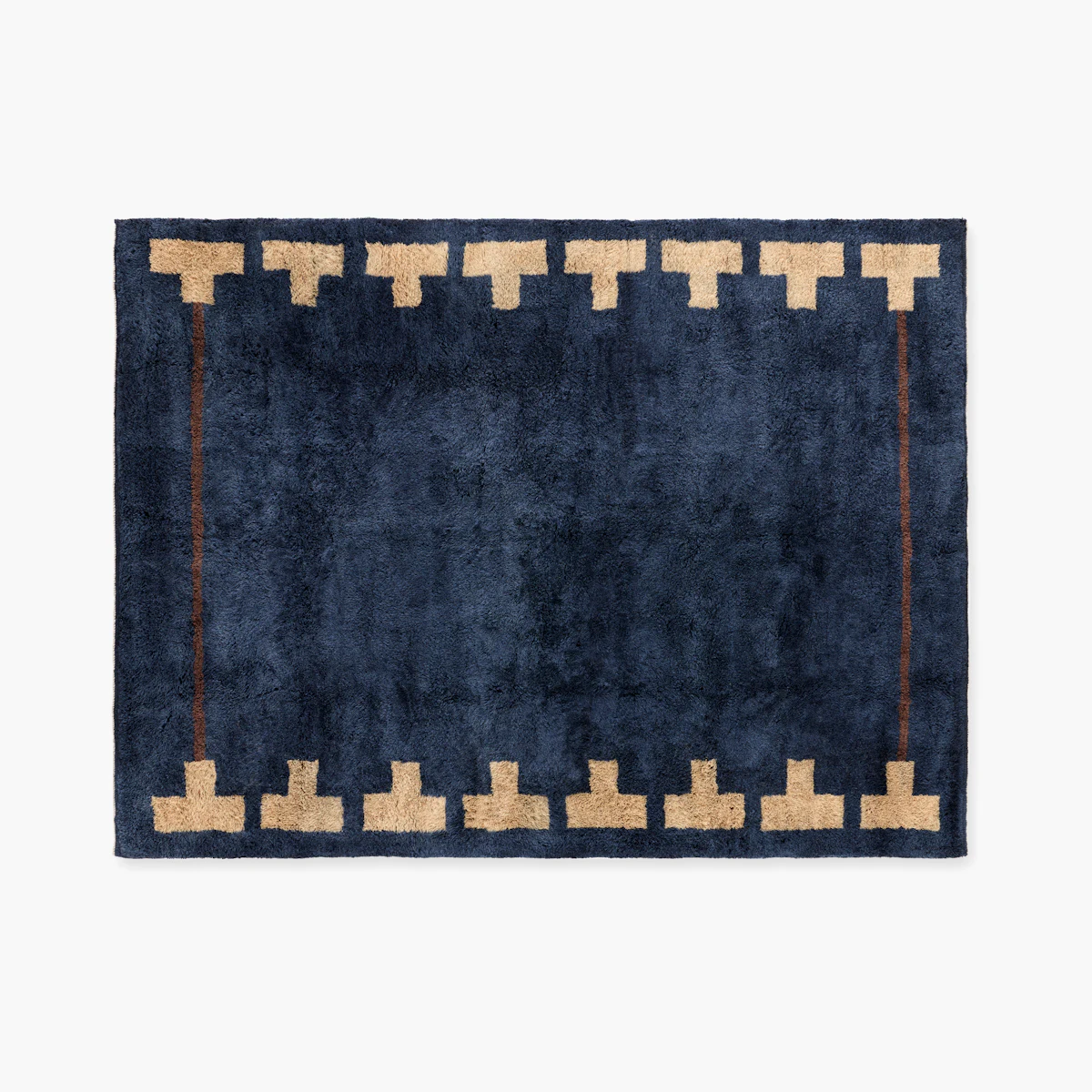 Backgammon Wool Moroccan Rug Backgammon Wool Moroccan Rug