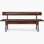 Asserbo Bench Asserbo Bench with Backrest