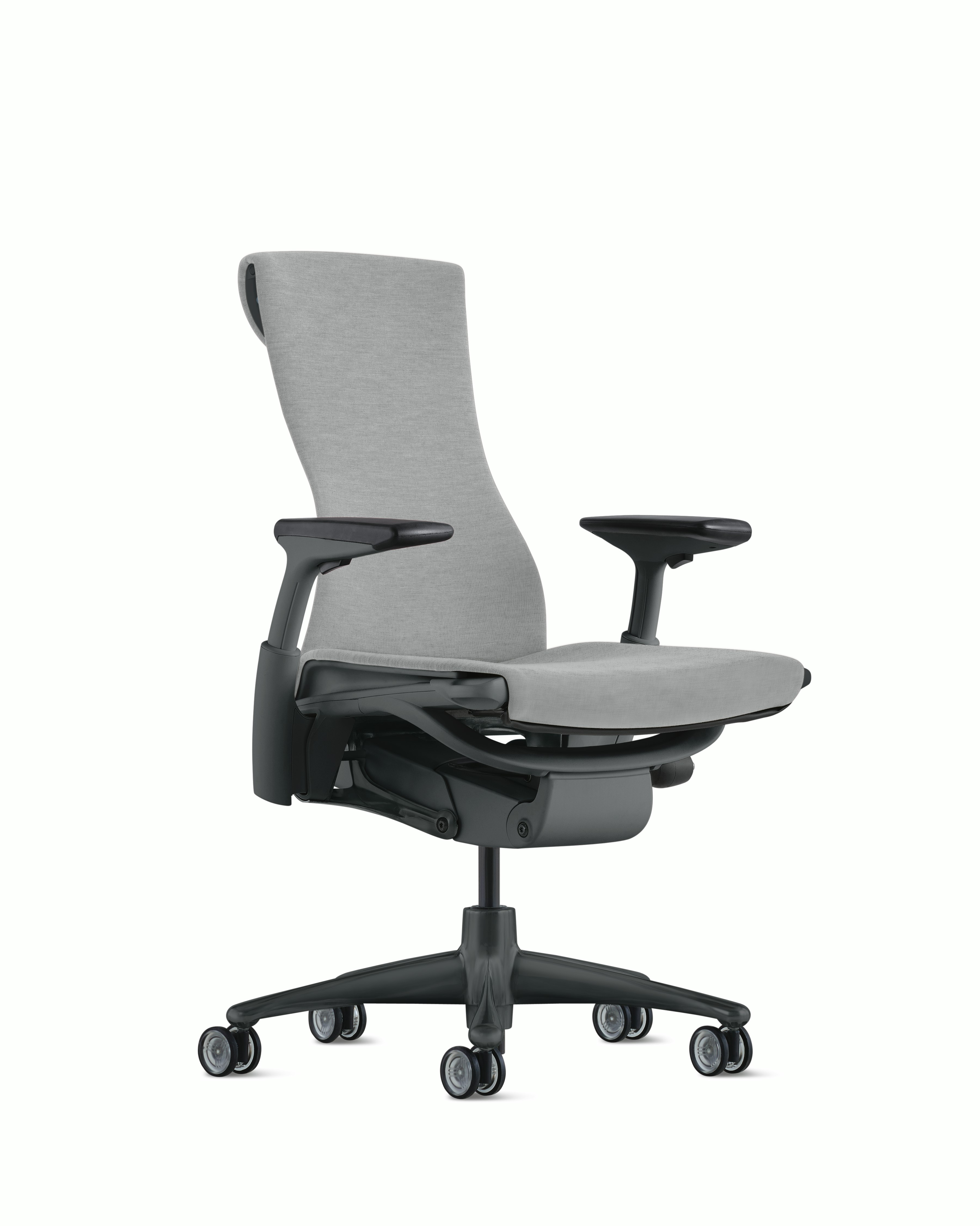 embody chair dark mineral by herman miller