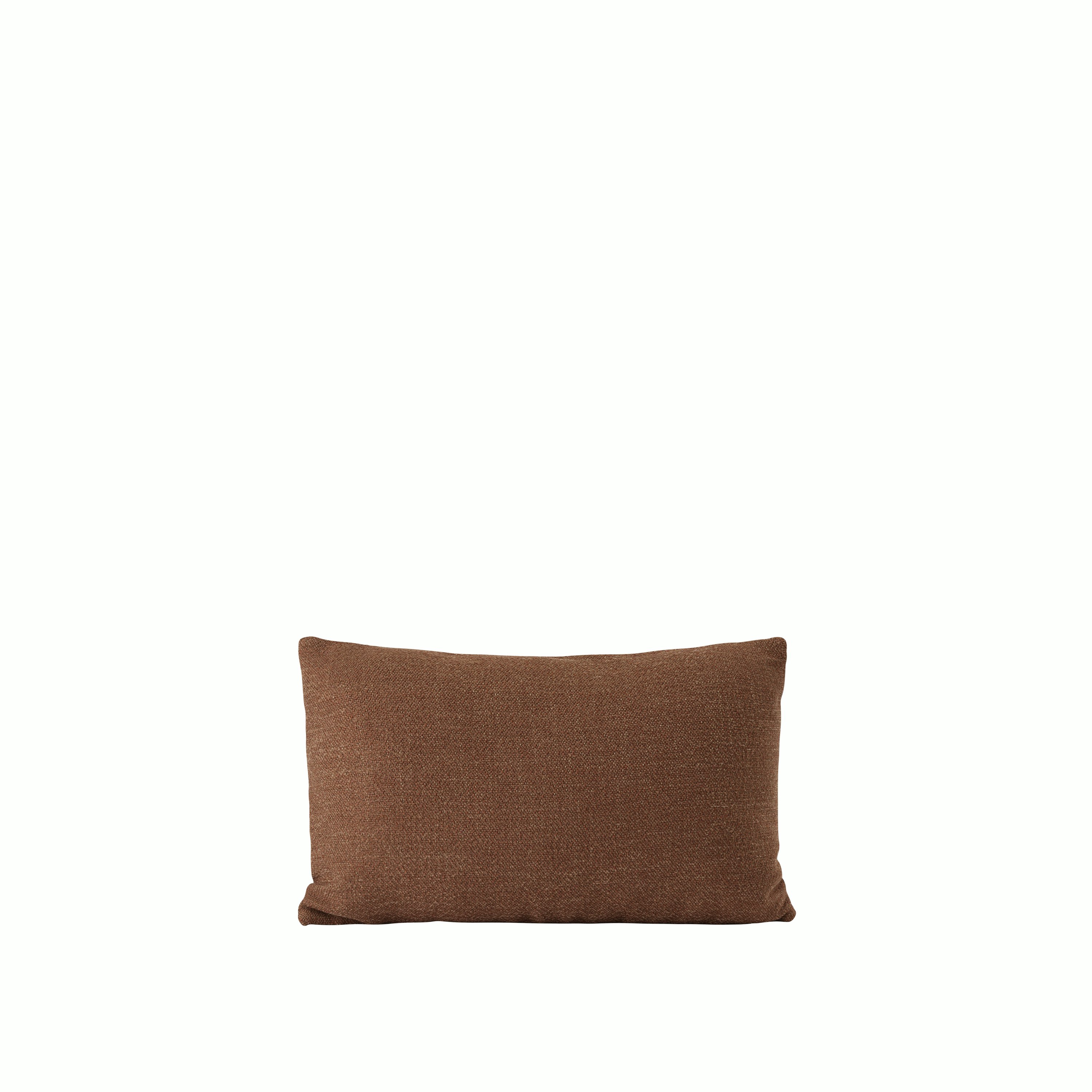 Mingle cushion 35x55 copper brown light blue muuto 5000x5000 hi res
