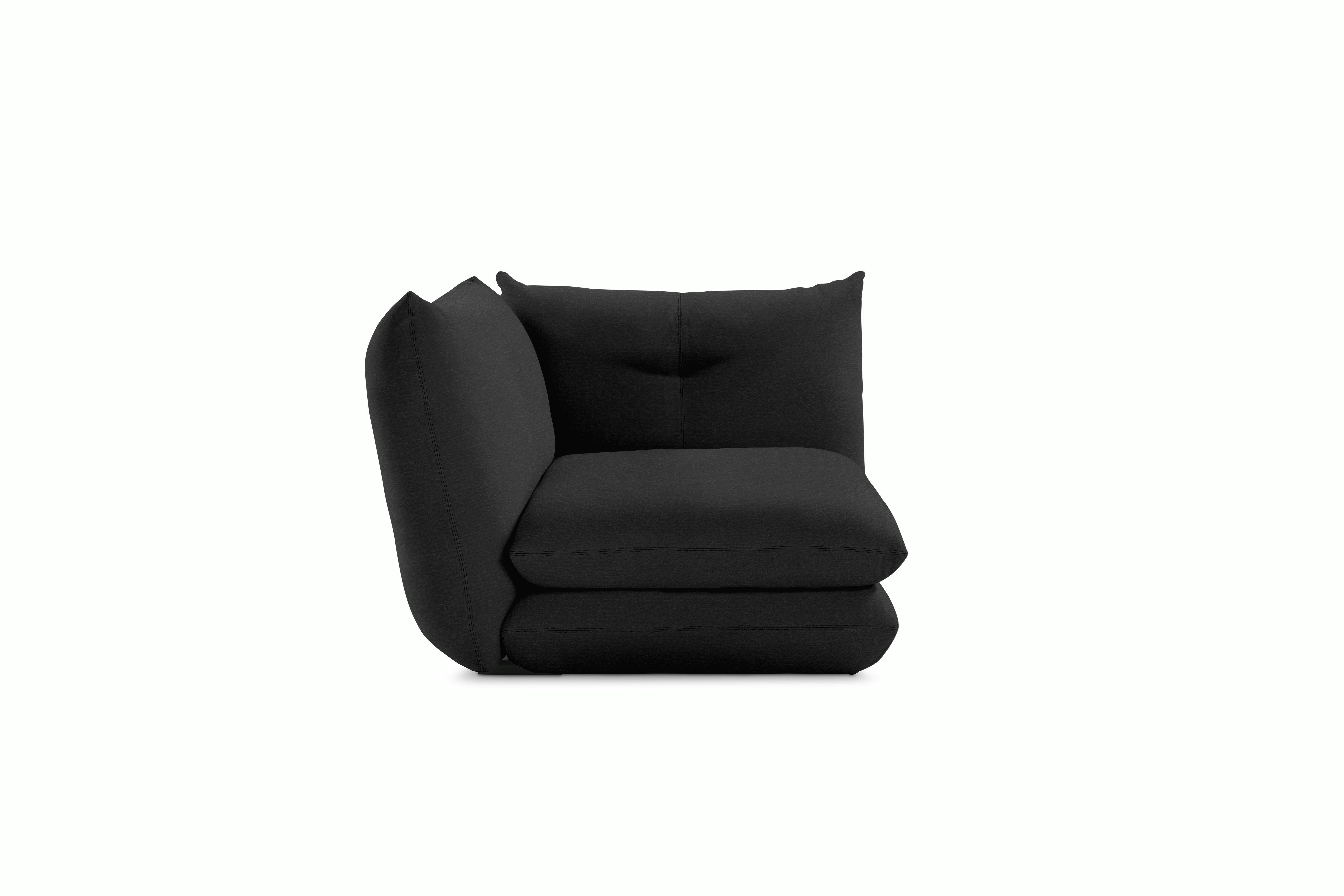 Pillo Corner Seat Module  - Standard or Deep Iseo  Dark Grey