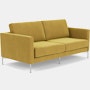 Divina Sofa - Settee, Knoll Velvet, Amarillo