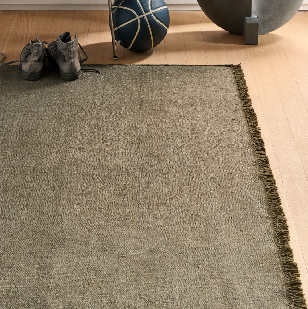 Pallo Flatweave Linen Rug