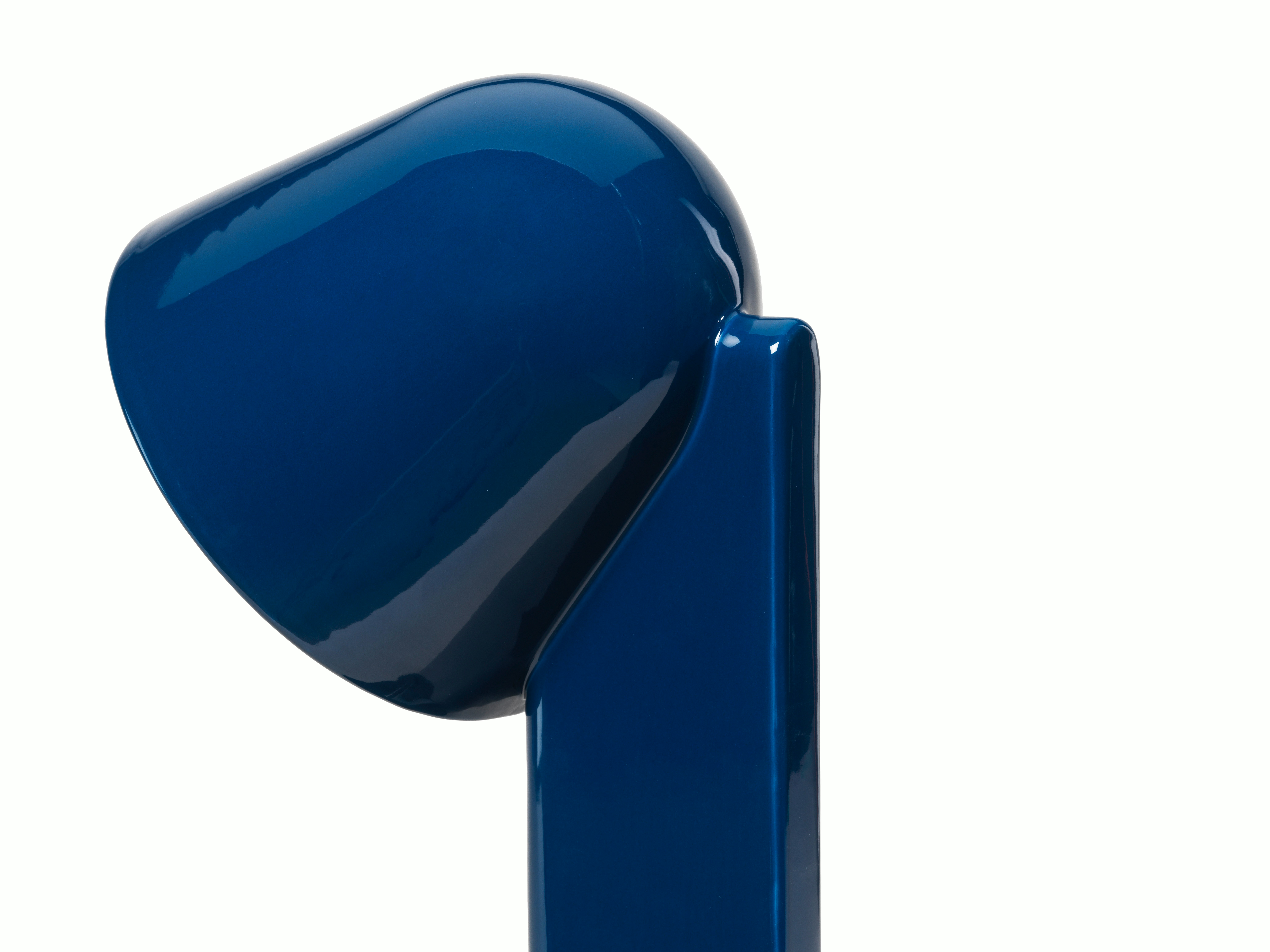 Ceramique Table Lamp - Down, Ceramic, Blue