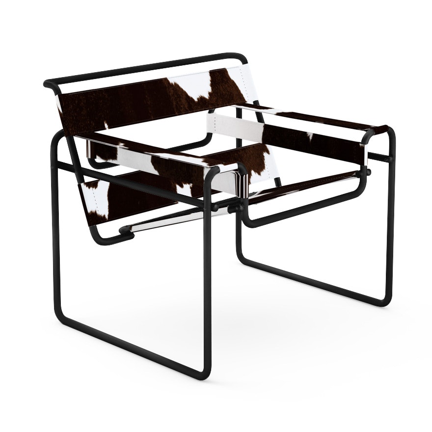 Wassily Chair, Haired Hide