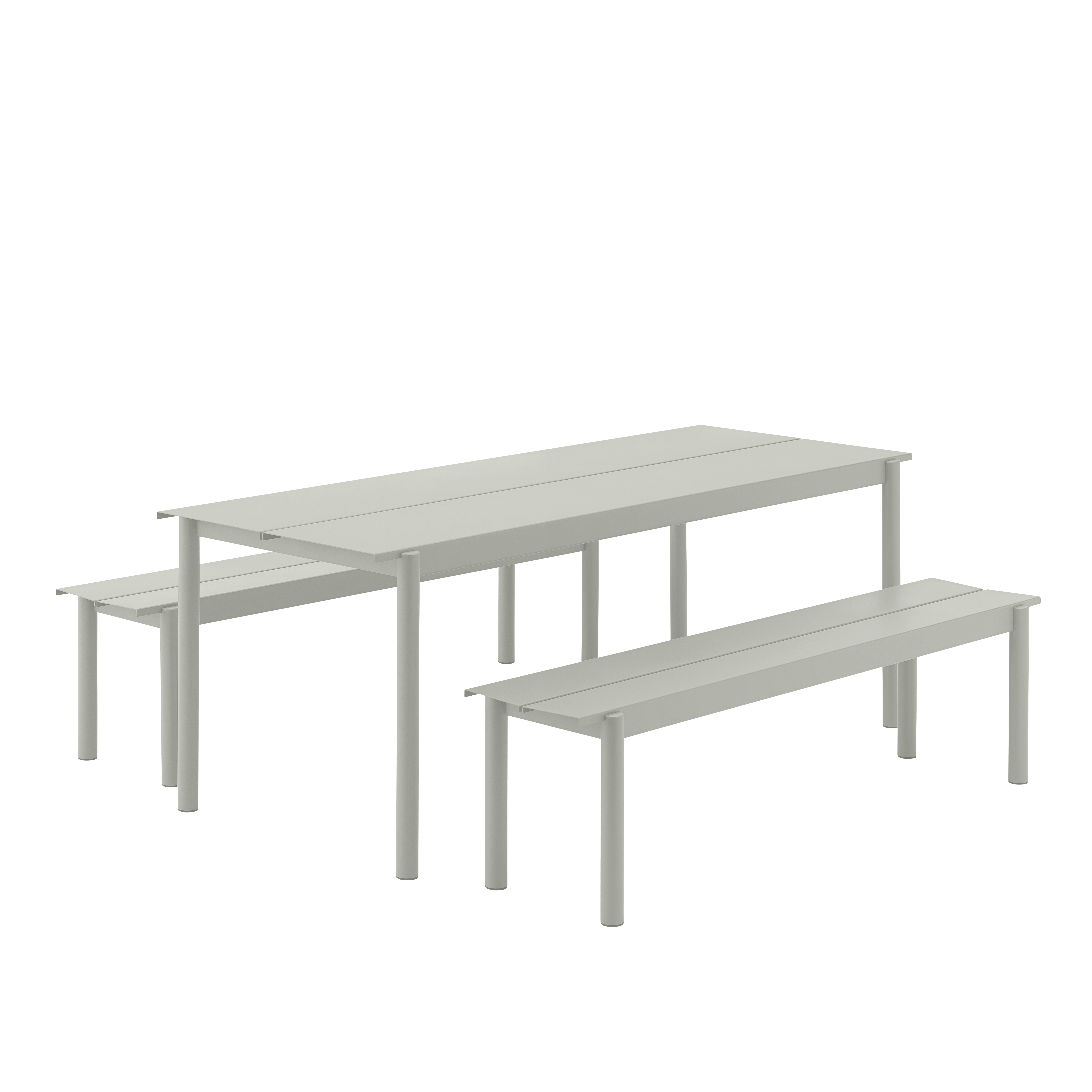 Linear Steel Table