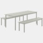 Linear Steel Table