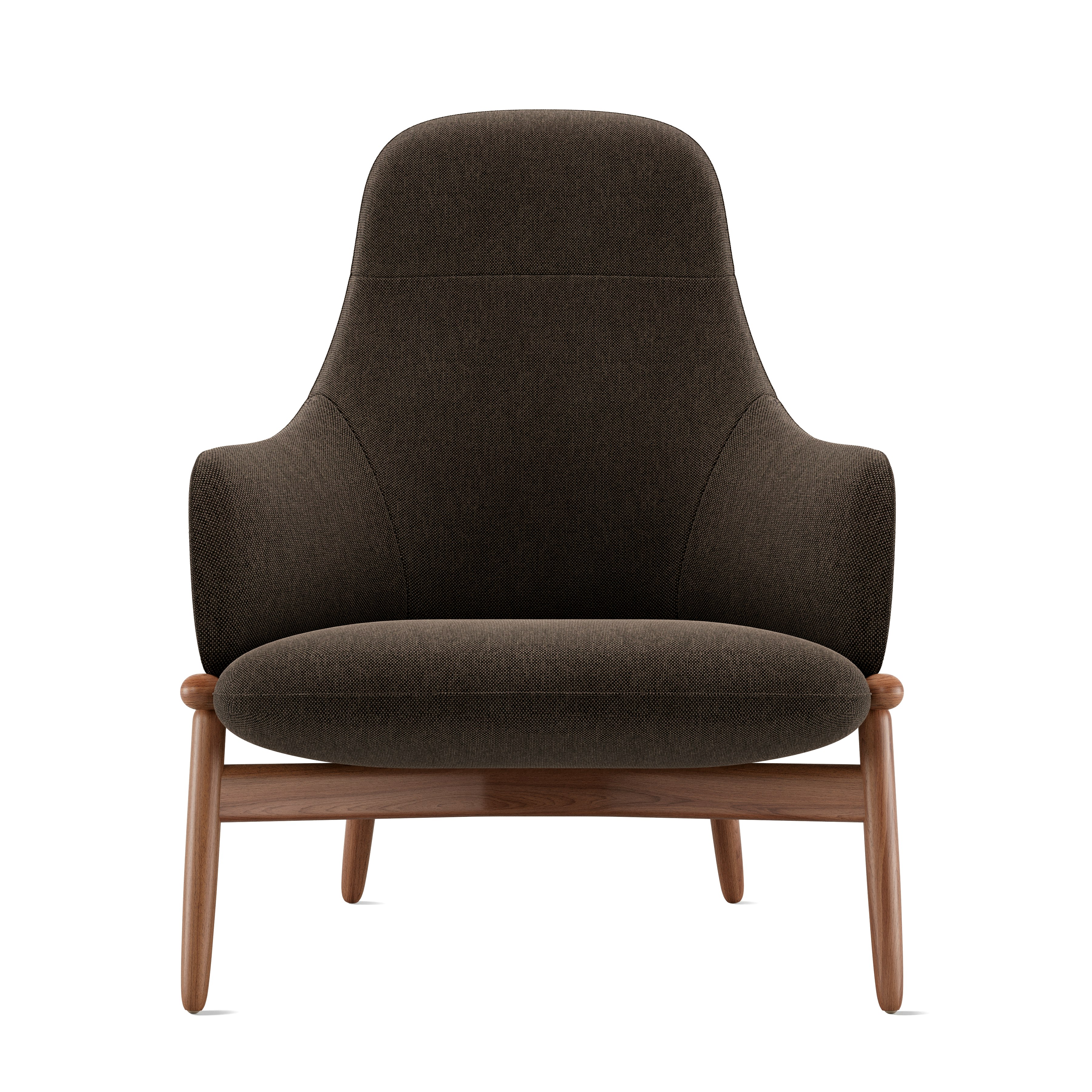ReFrame Lounge Chair - High Back,  Mode Hollow,  Walnut