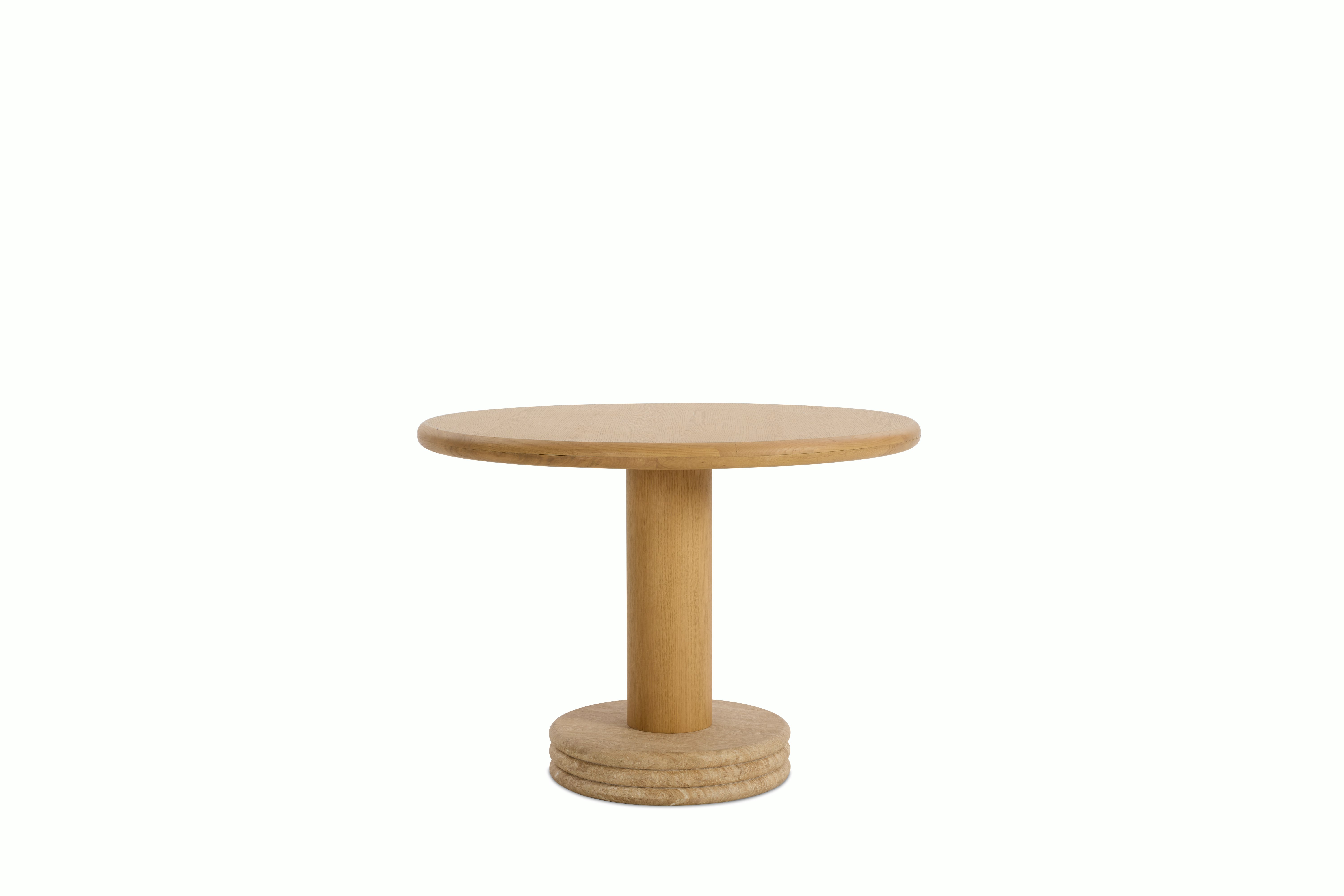 Bistro Dining Table, travertine