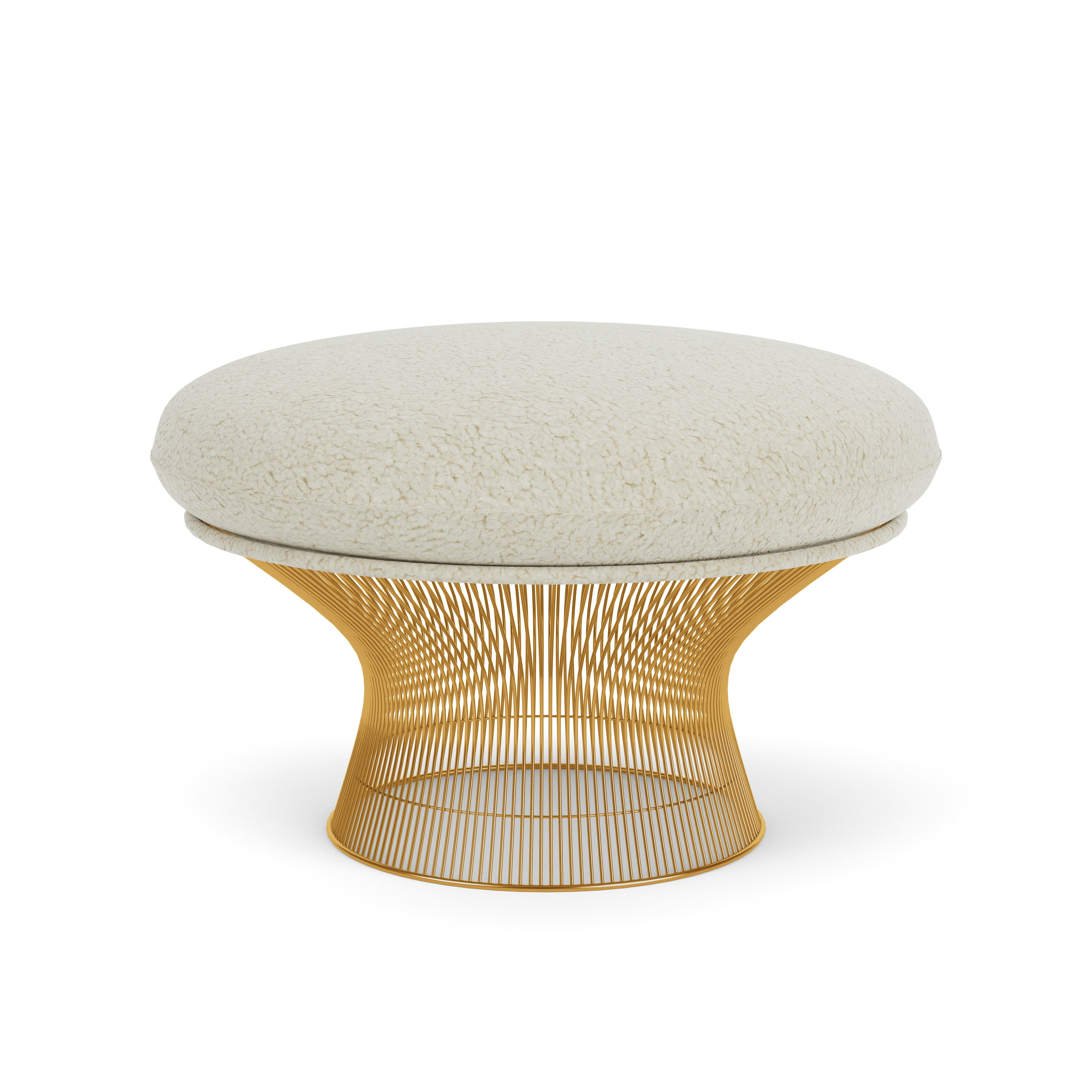 Platner Ottoman