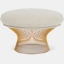 Platner Ottoman - Gold, Puff, Cloud
