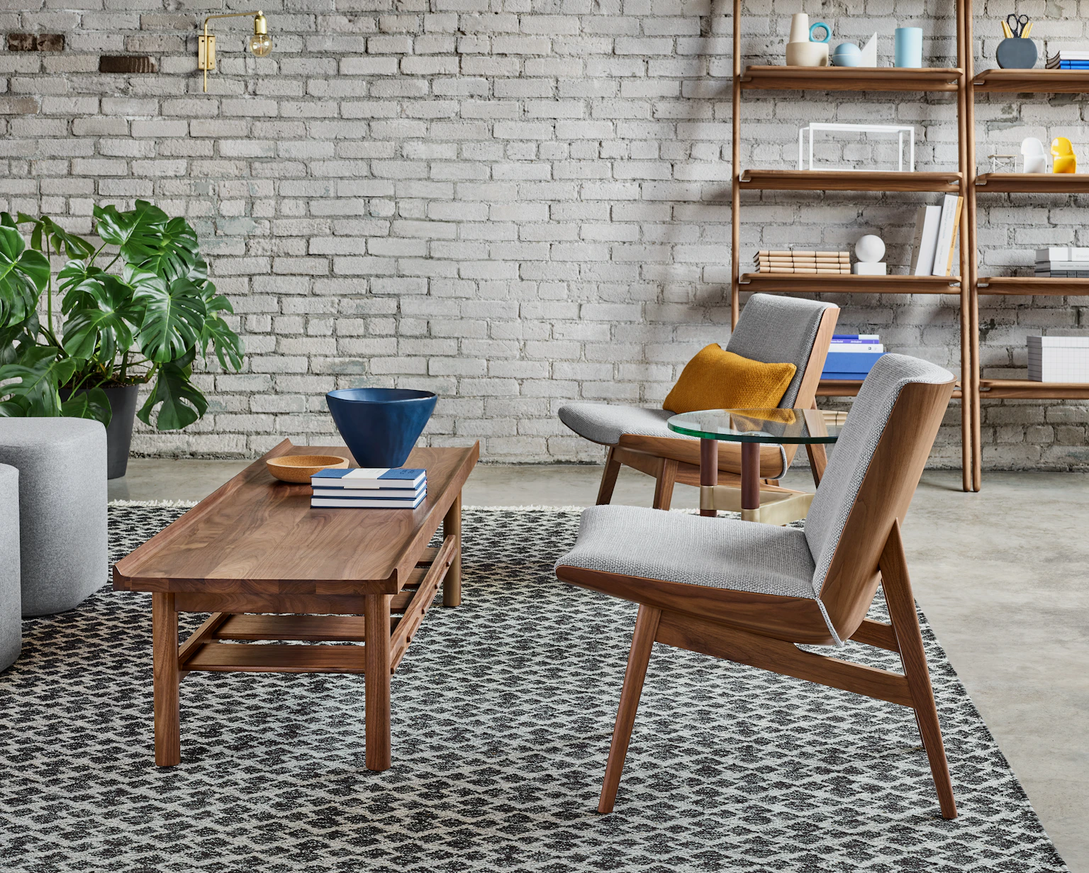 Clam Shell Lounge Clamshell Lounge Chair, Geiger | MillerKnoll