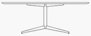 Oval - 78" Laminate