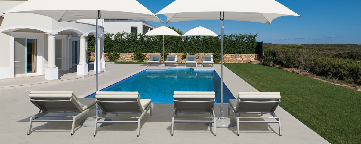 Tuuci Bay Master Fiber Flex Square Umbrella