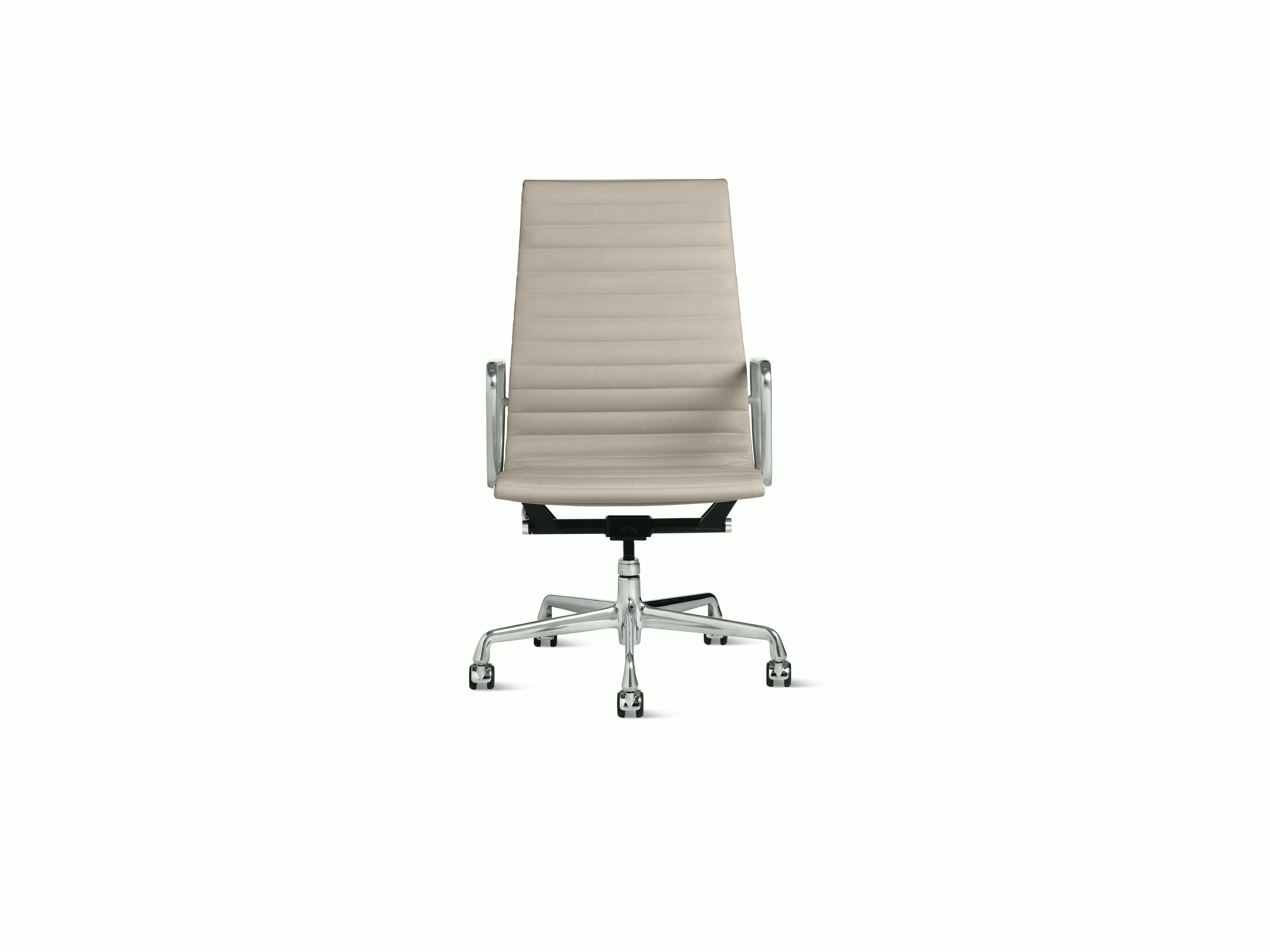 Eames Aluminum Group Chair - Executive Height,  Manual Lift