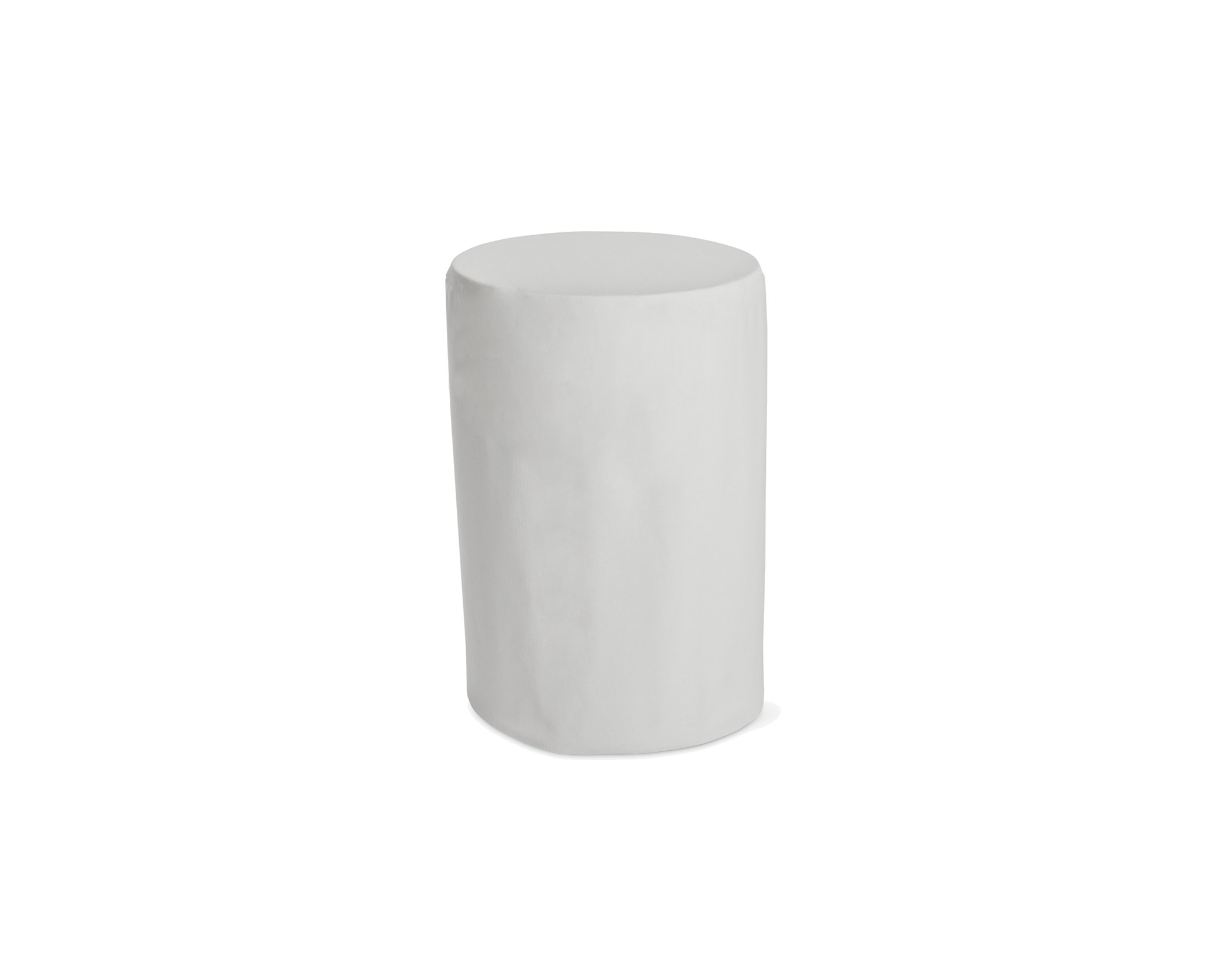 Petal Table Covers - End Table, White