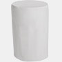 Petal Table Covers - End Table, White