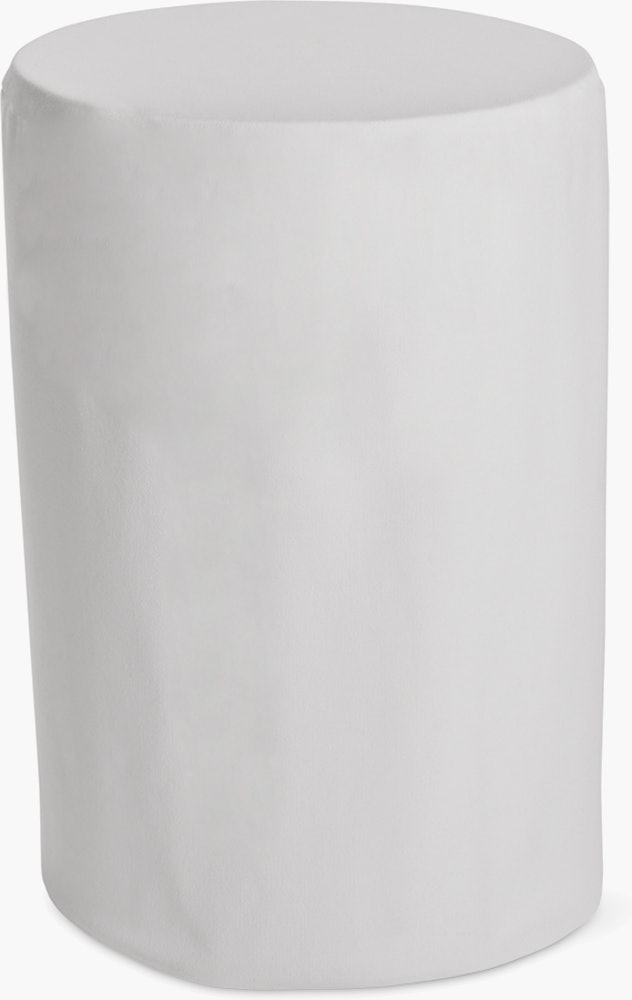 Petal Table Covers - End Table, White