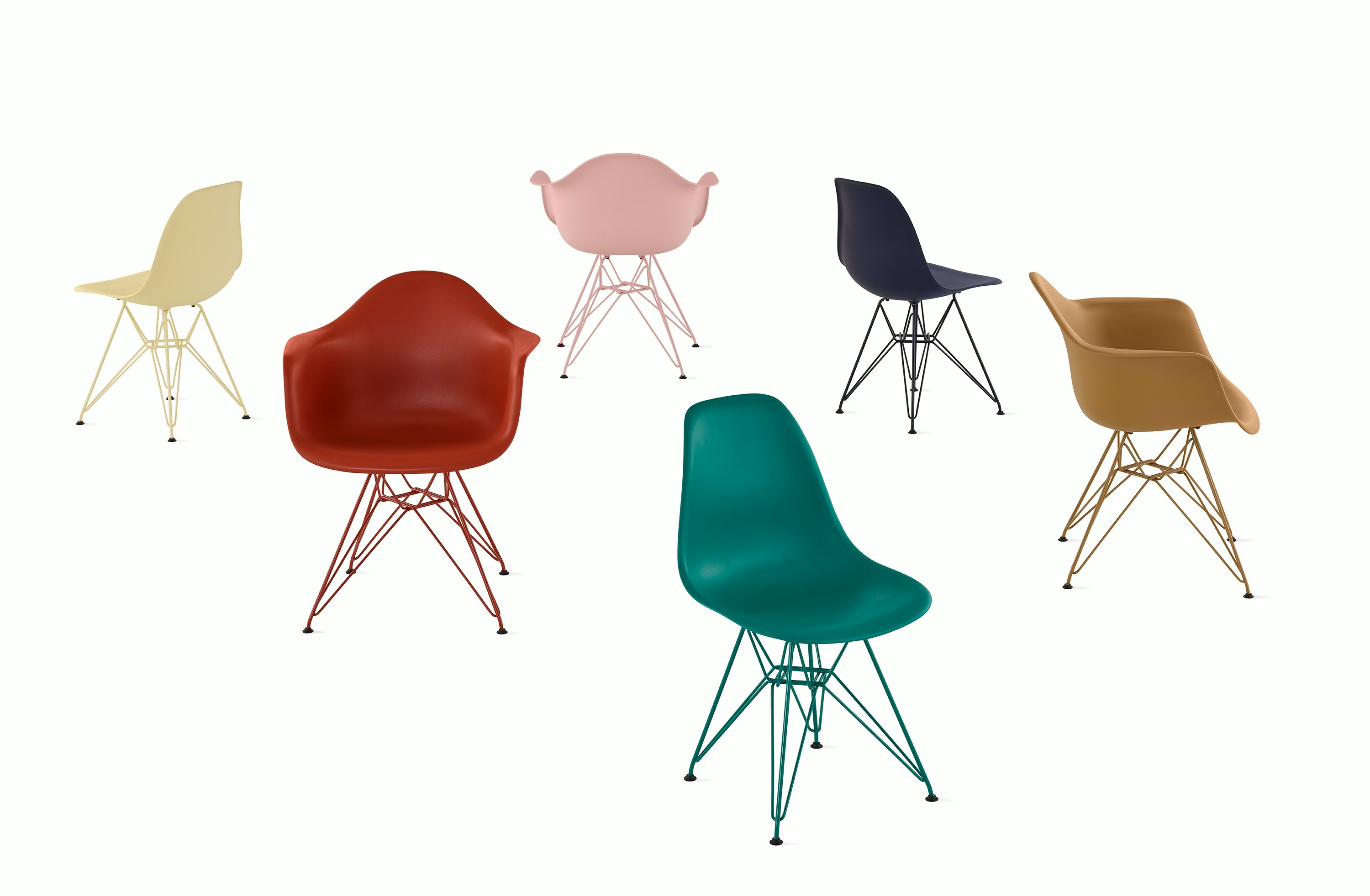 Eames Molded Plastic Armchair, Herman Miller x HAY