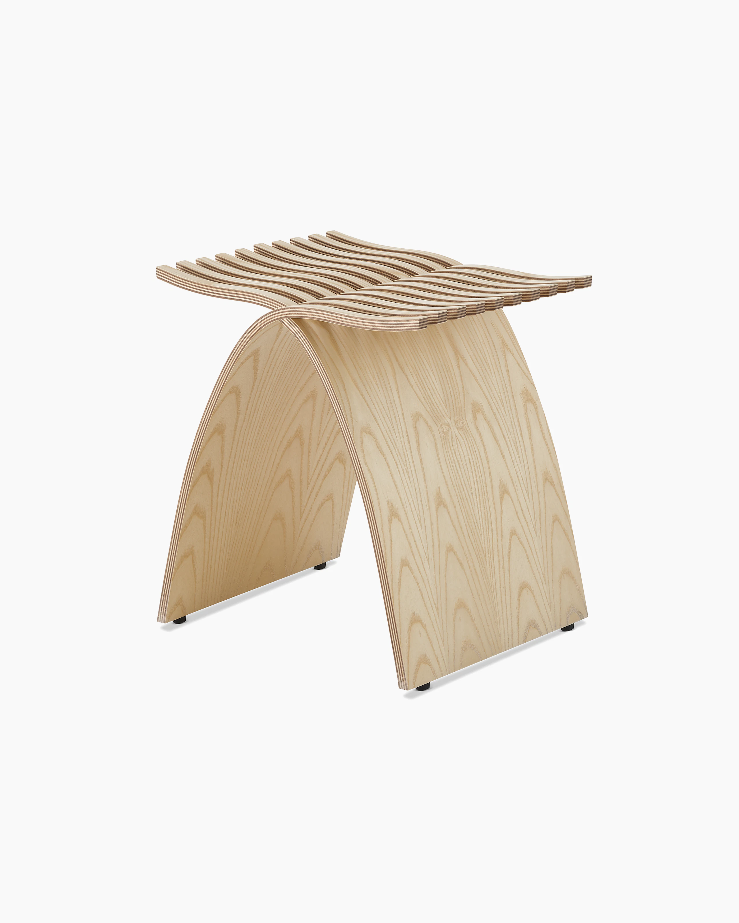 A Capelli Stool viewed at an angle.