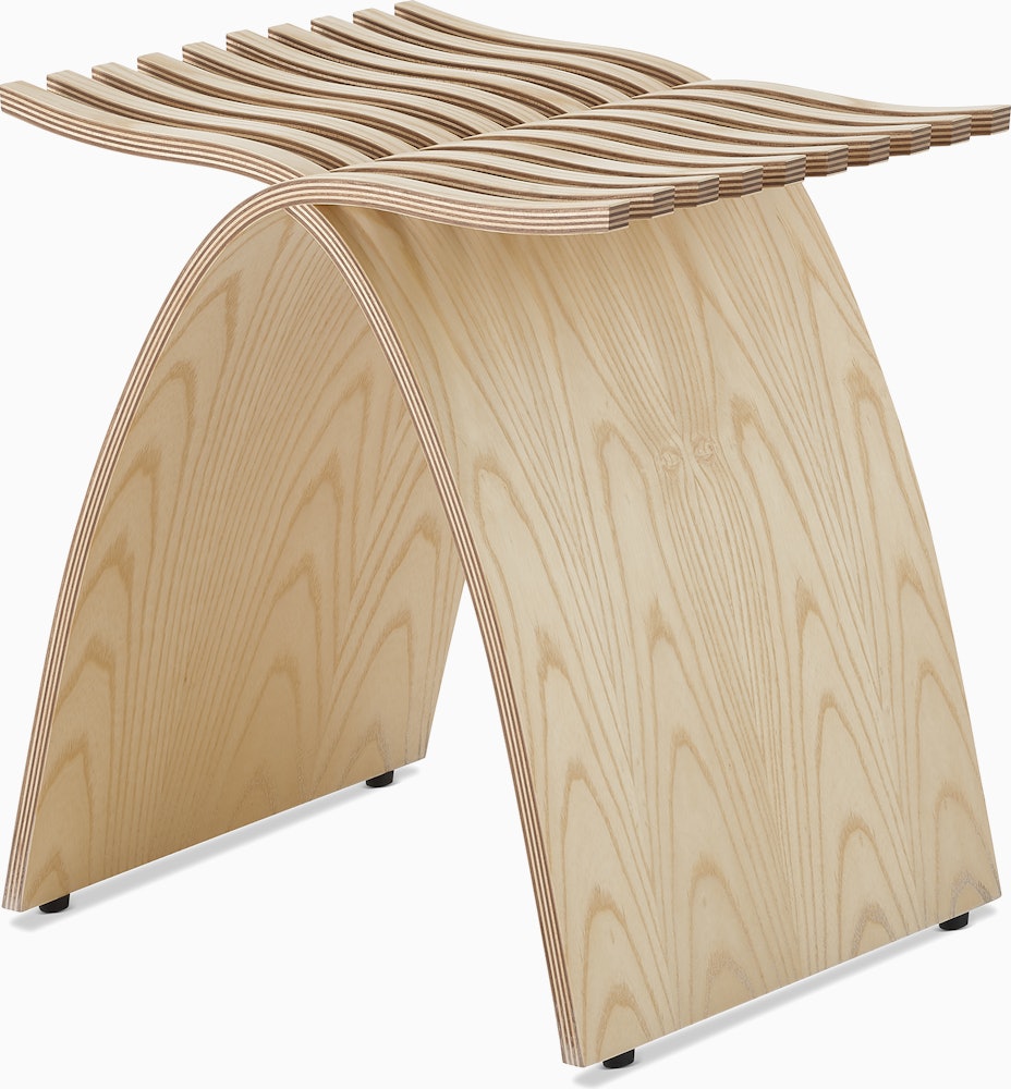 A Capelli Stool viewed at an angle.