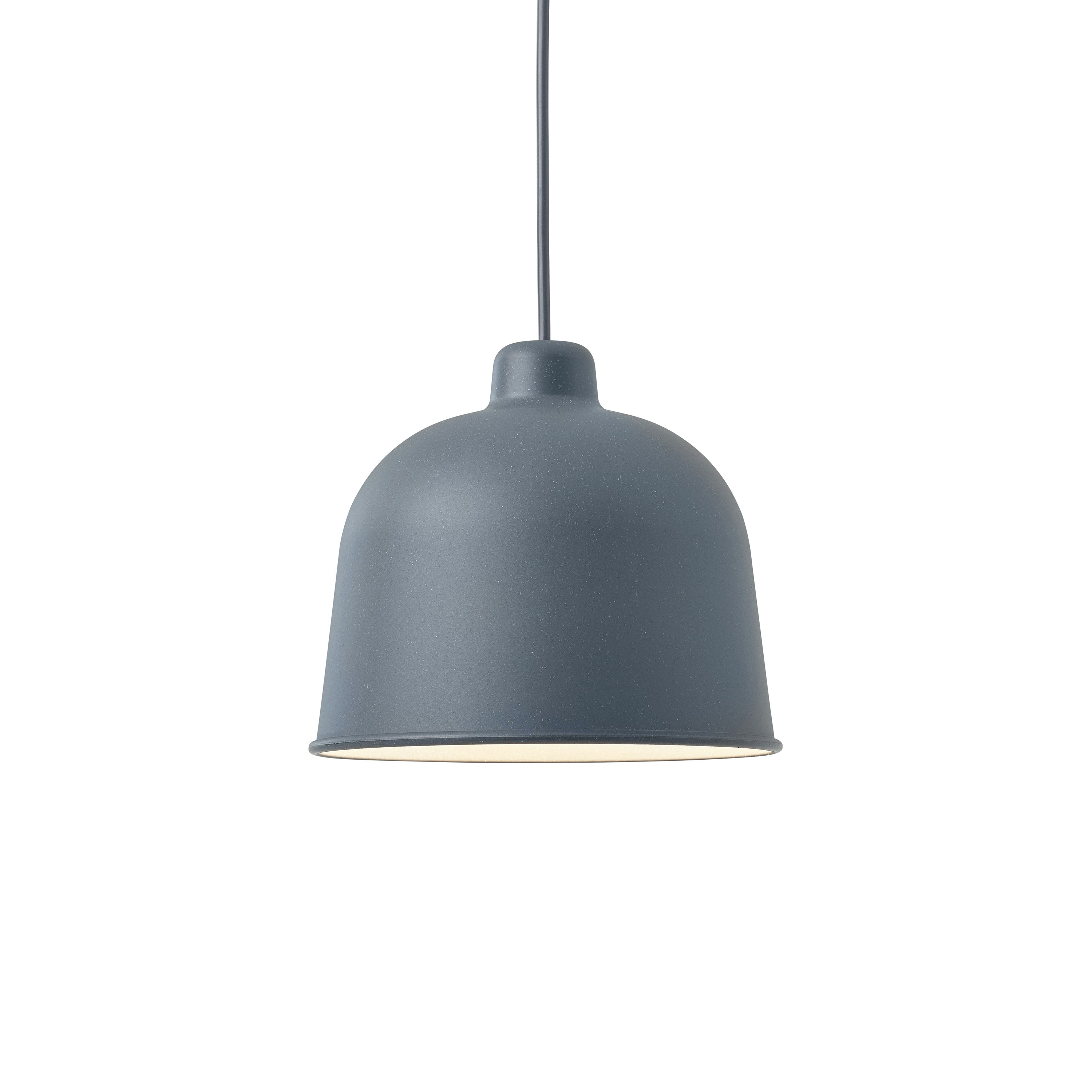Grain pendent lamp blue grey