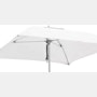 Tuuci Bay Master Fiber Flex Square Umbrella